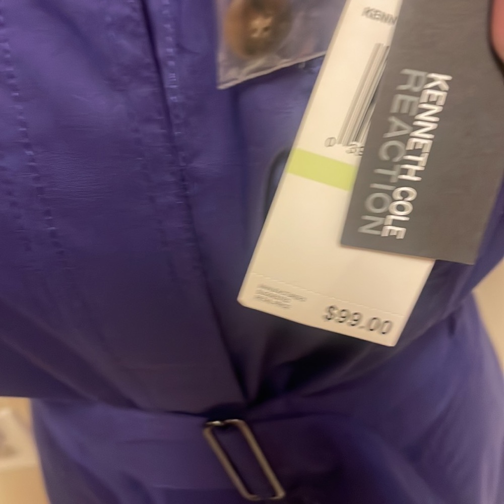 NWT BEAUTIFUL Purple “Safari” shirt dress SUPER CUTE *find another*